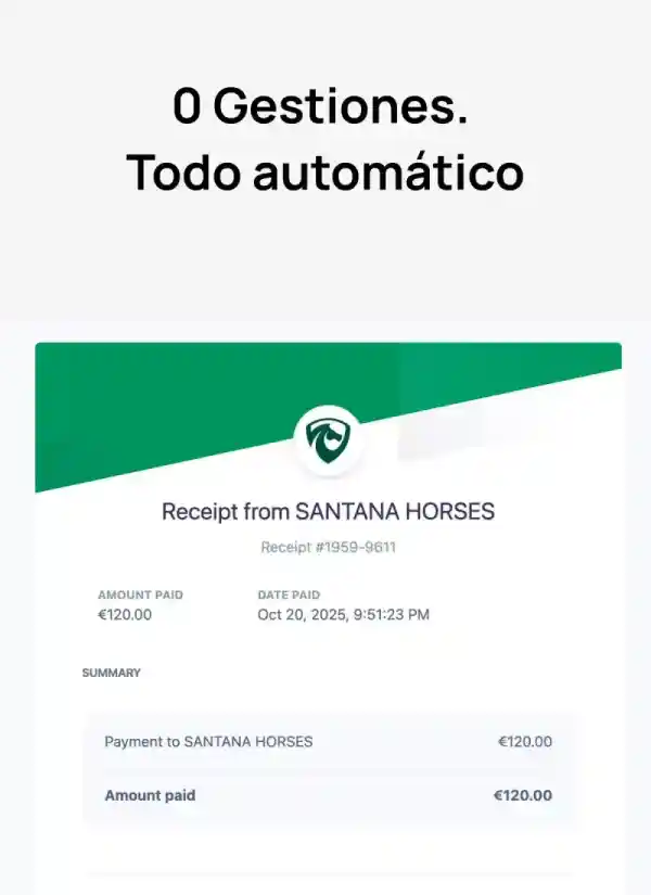 Administradora conciliando facturas automatizadas de WithEquus en una tablet